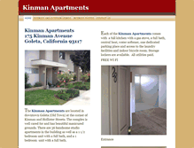 Tablet Screenshot of kinmanapartments.com